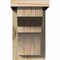 Ekena Millwork Monterey Rough Sawn Corbel w/Backplate, Douglas Fir, 6"W x 10"D x 10"H COR06X10X10MON01RDF - alternate 2